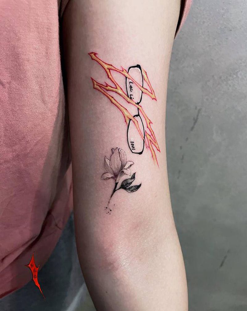 茉莉纹身图片_手部纹身图案