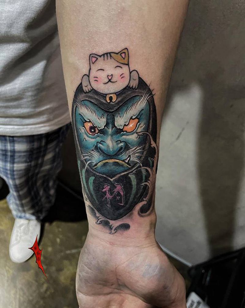 遮盖纹身图片_手部纹身图案