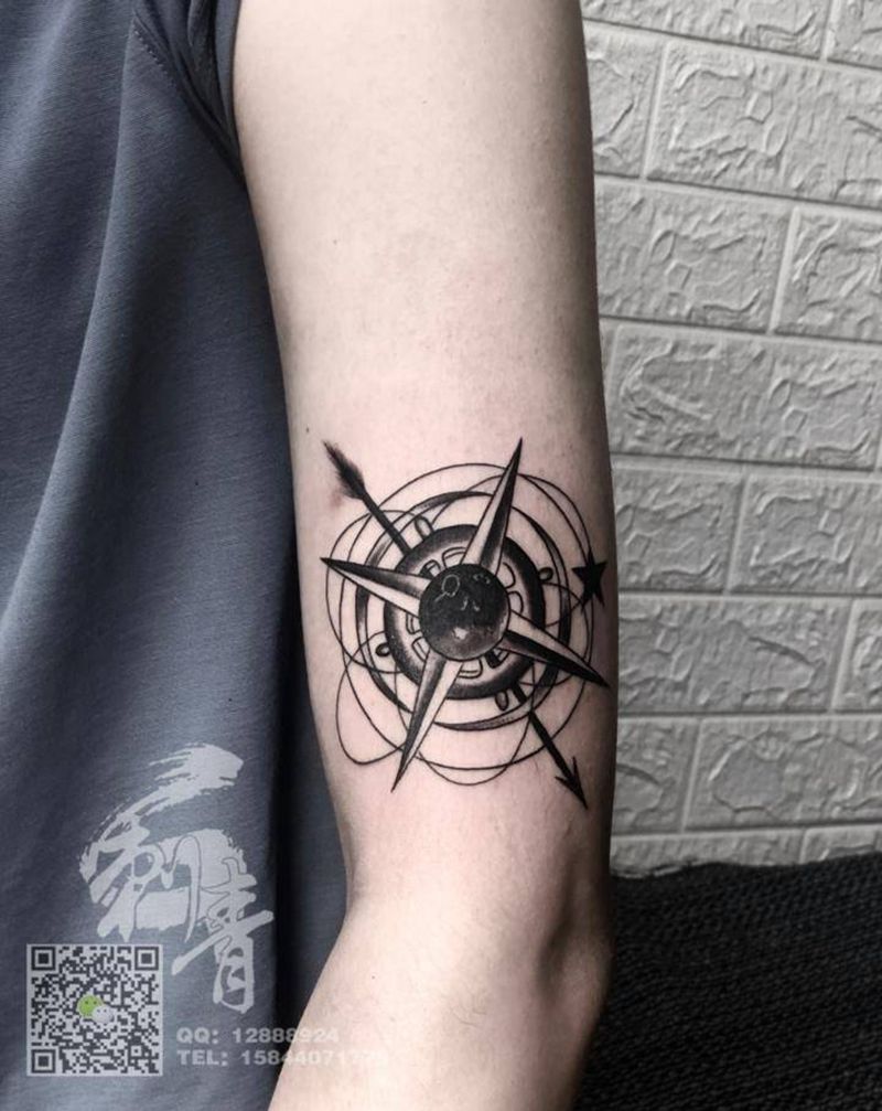 近期小图纹身图片_腰部腿部Old SchoolNew School纹身图案