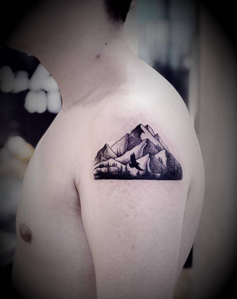 盖纹身纹身图片_手臂纹身图案