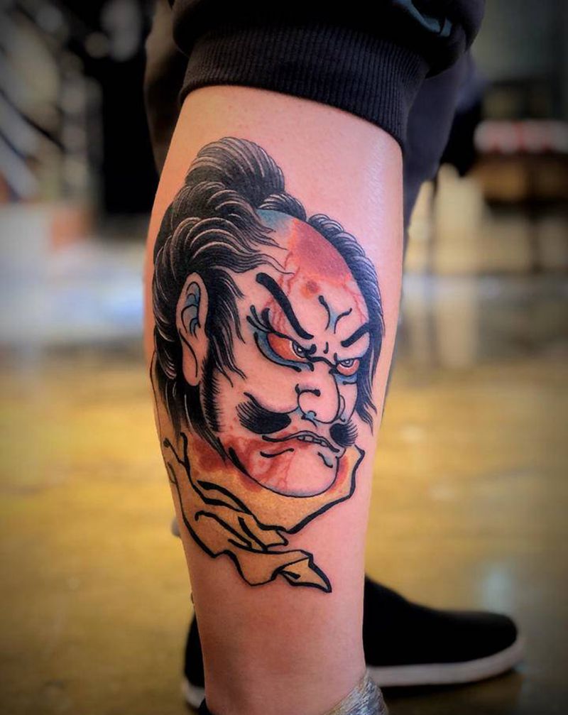 老传统纹身图片_手臂老传统纹身图案