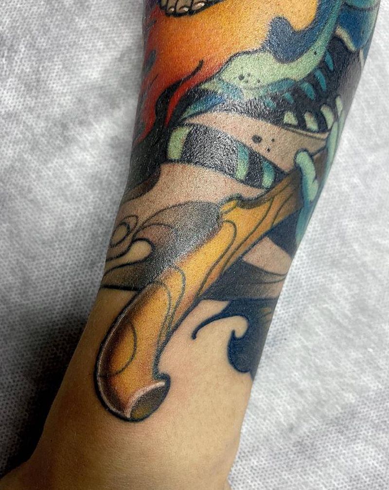 无主题纹身图片_手臂纹身图案