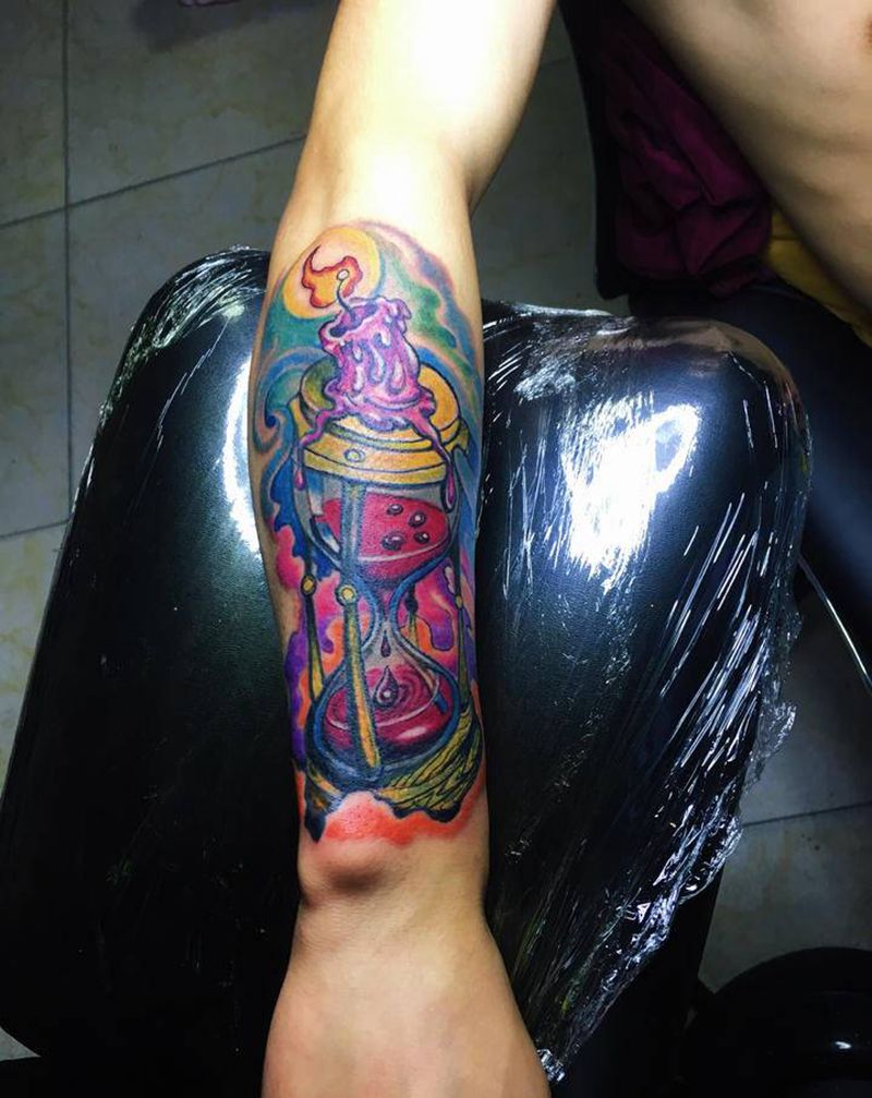 old.school纹身图片_手臂Old SchoolNew School纹身图案