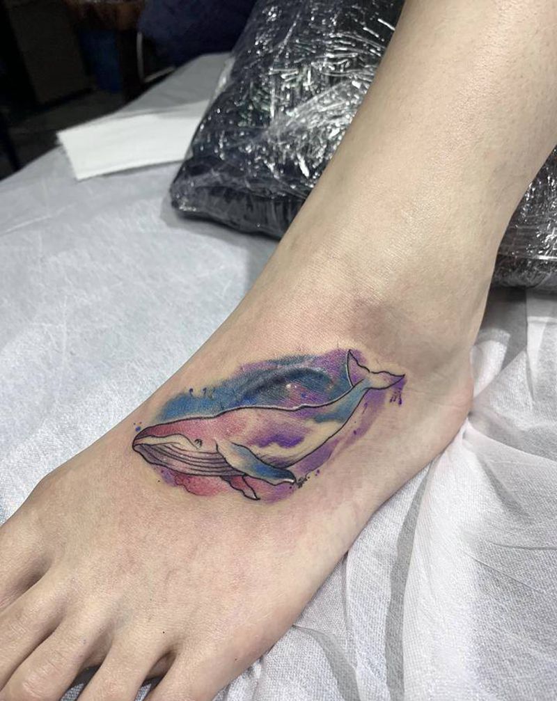 水彩纹身图片_水彩纹身图案