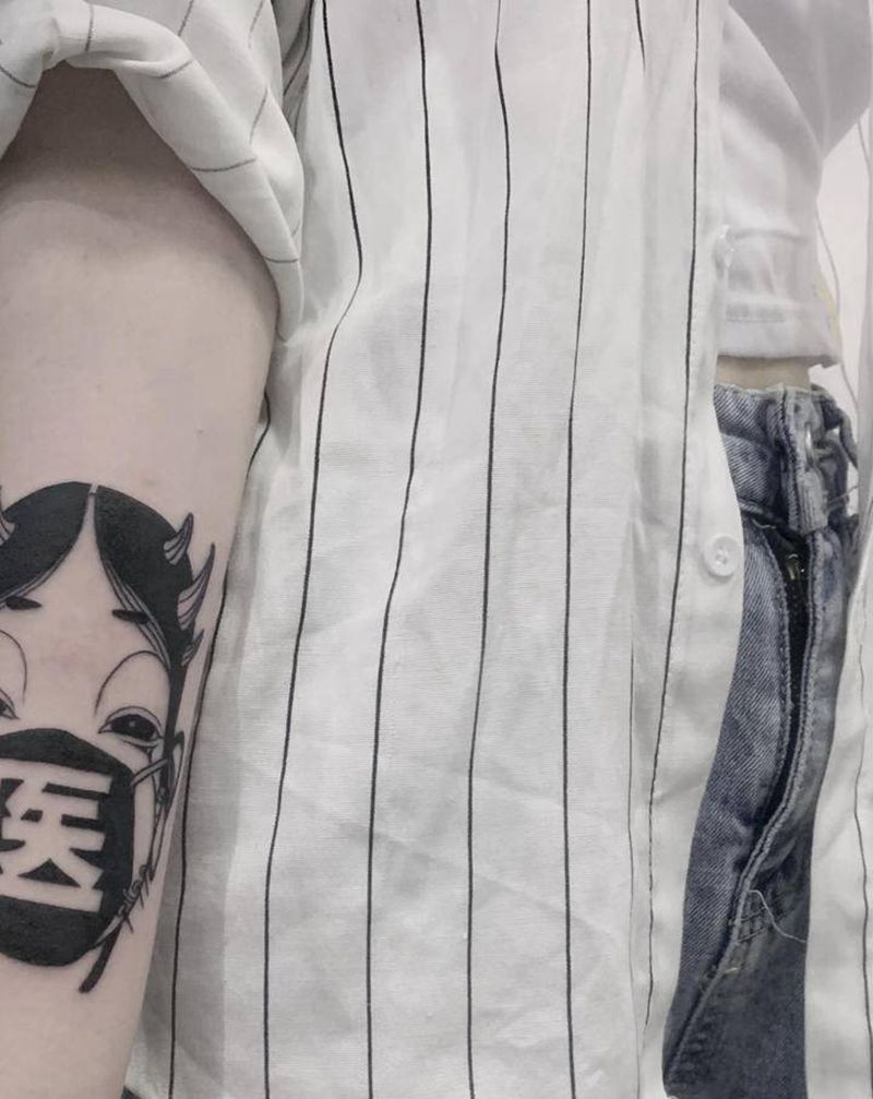 医纹身图片_手部纹身图案