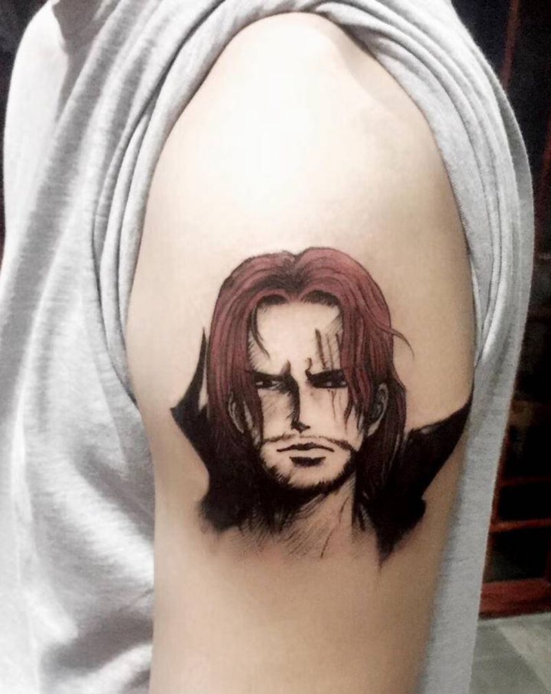 动漫人物纹身图片_手部手臂纹身图案