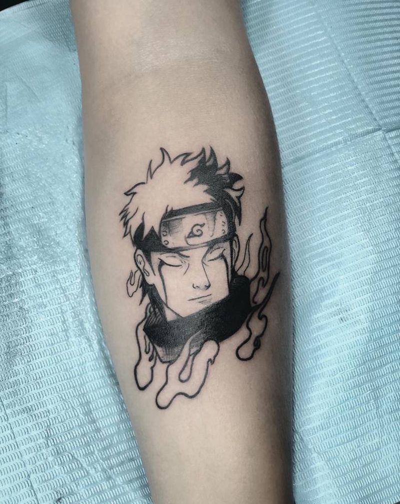 火影纹身图片_手部手臂New School纹身图案
