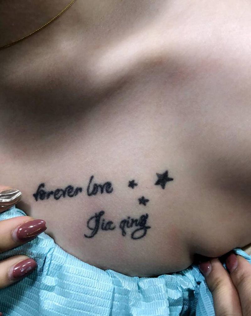 遮盖纹身图片_肩部胸部New SchoolOld School纹身图案