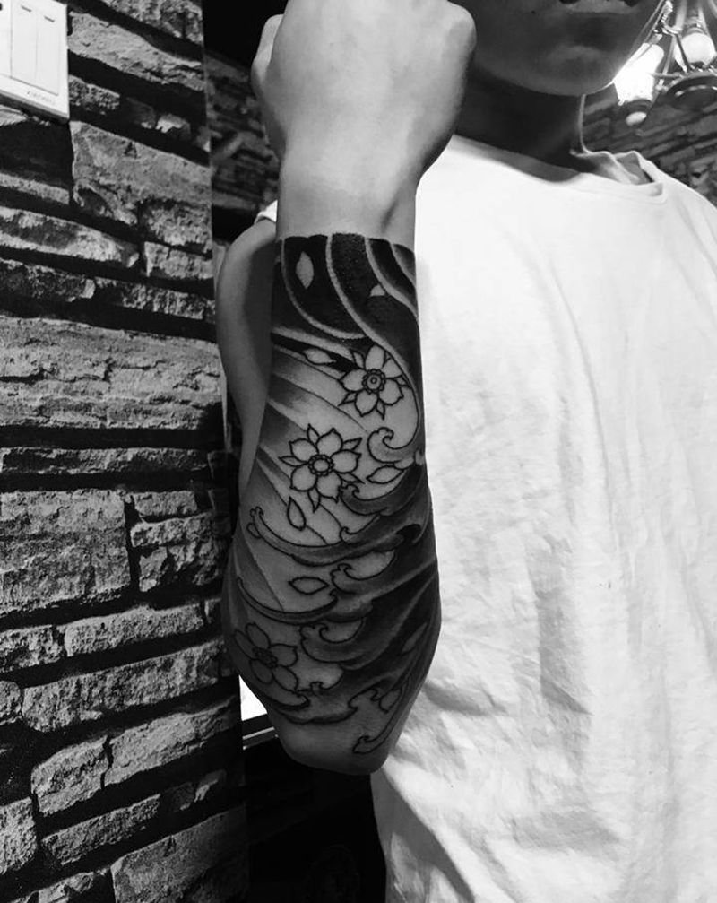 由于时间关系，未完成c纹身图片_手臂纹身图案