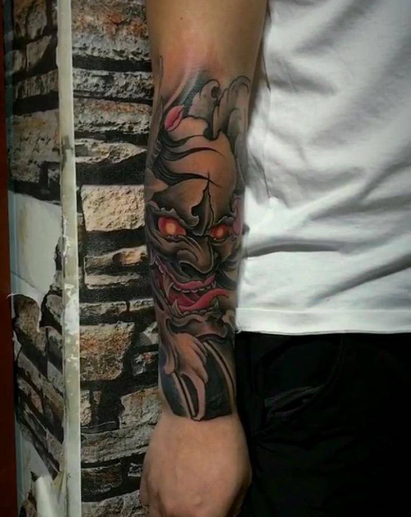 般若纹身图片_手臂纹身图案