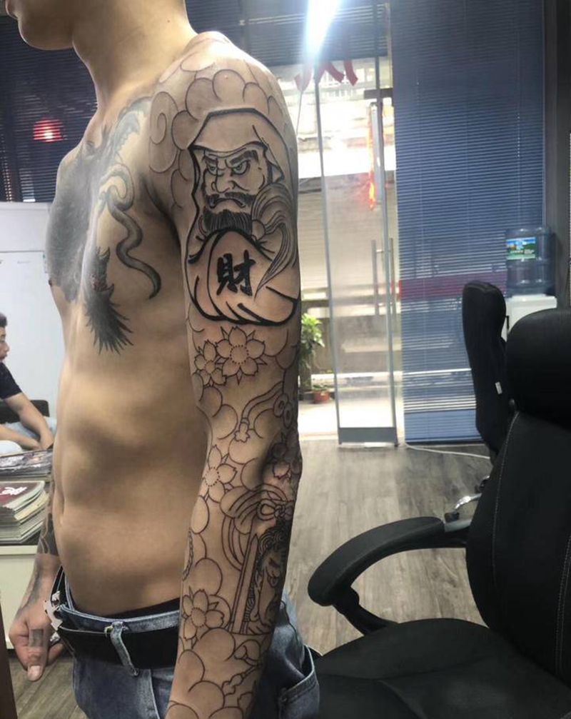 老传统纹身图片_老传统纹身图案