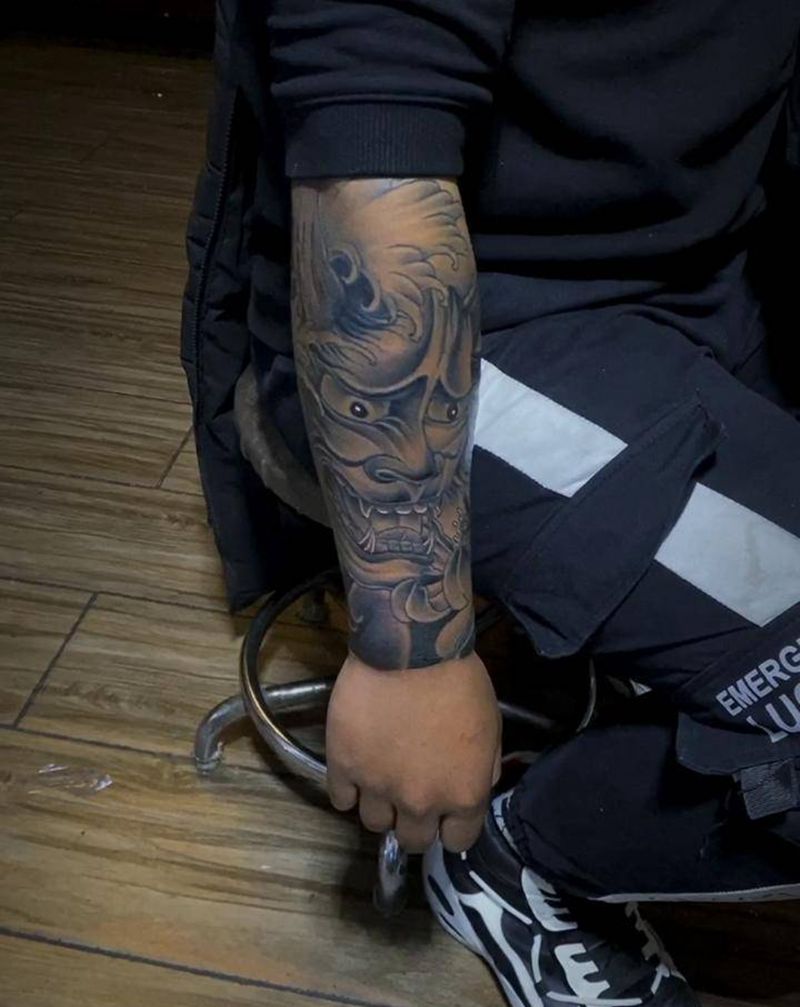 般若纹身图片_手臂纹身图案