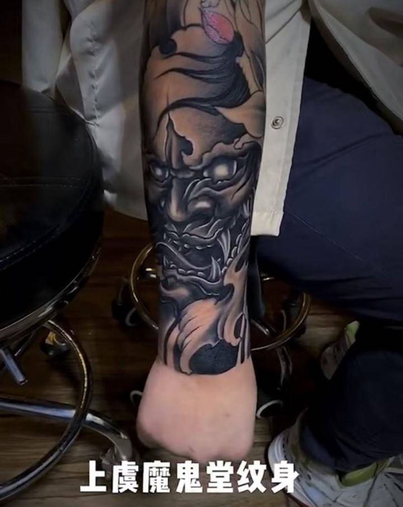 般若纹身图片_手臂纹身图案