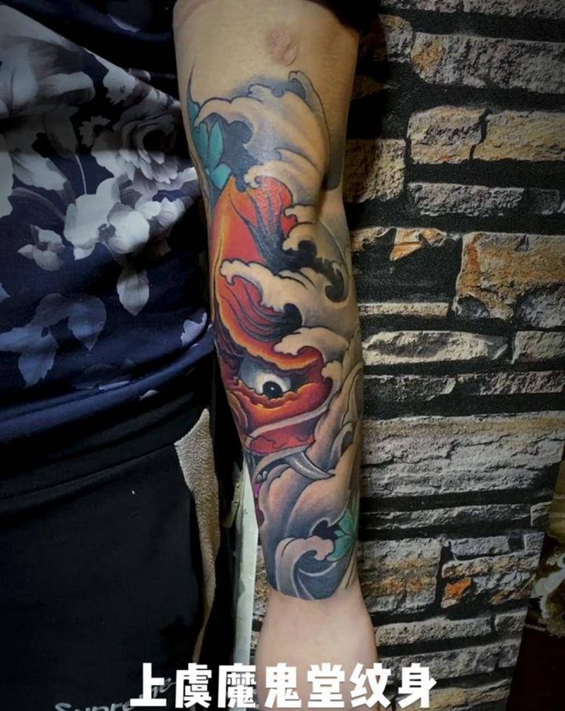 般若纹身图片_手臂纹身图案