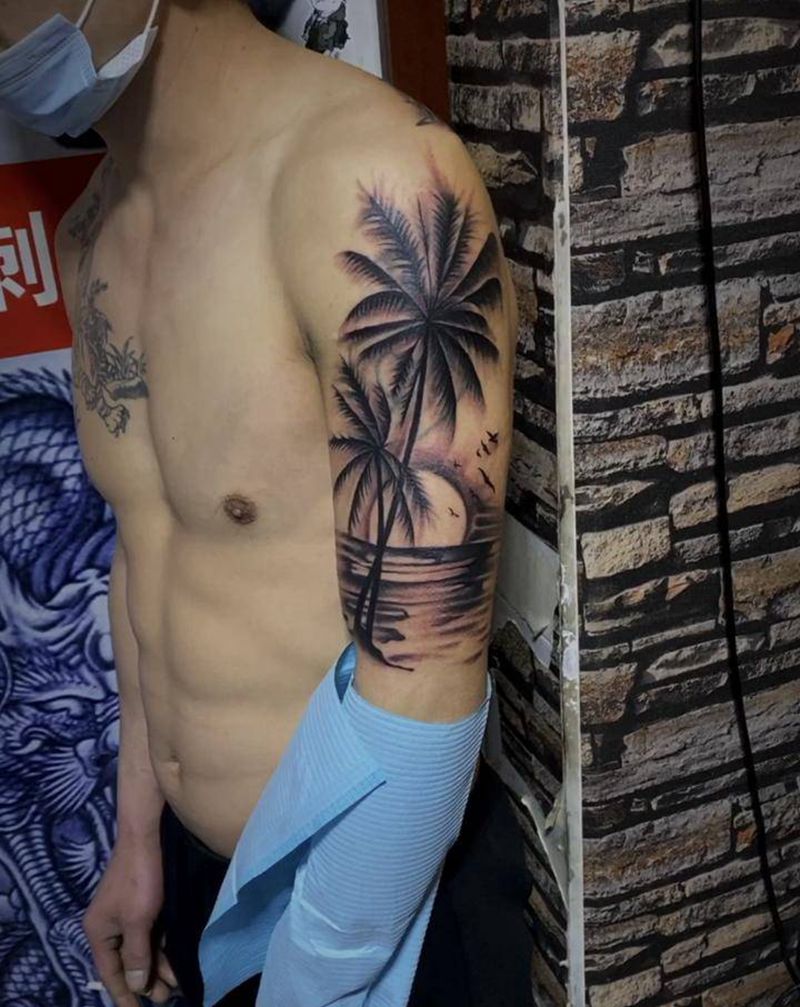 遮盖作品纹身图片_手臂纹身图案