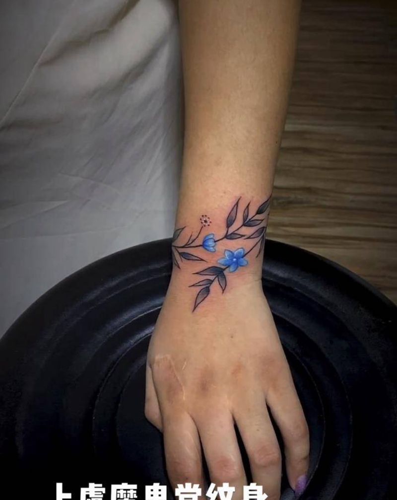 小清新原创纹身图片_手臂手部纹身图案