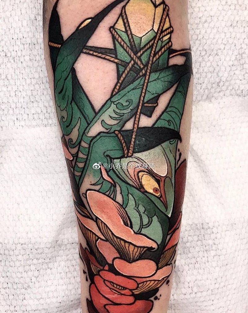 你看像啥纹身图片_New School纹身图案