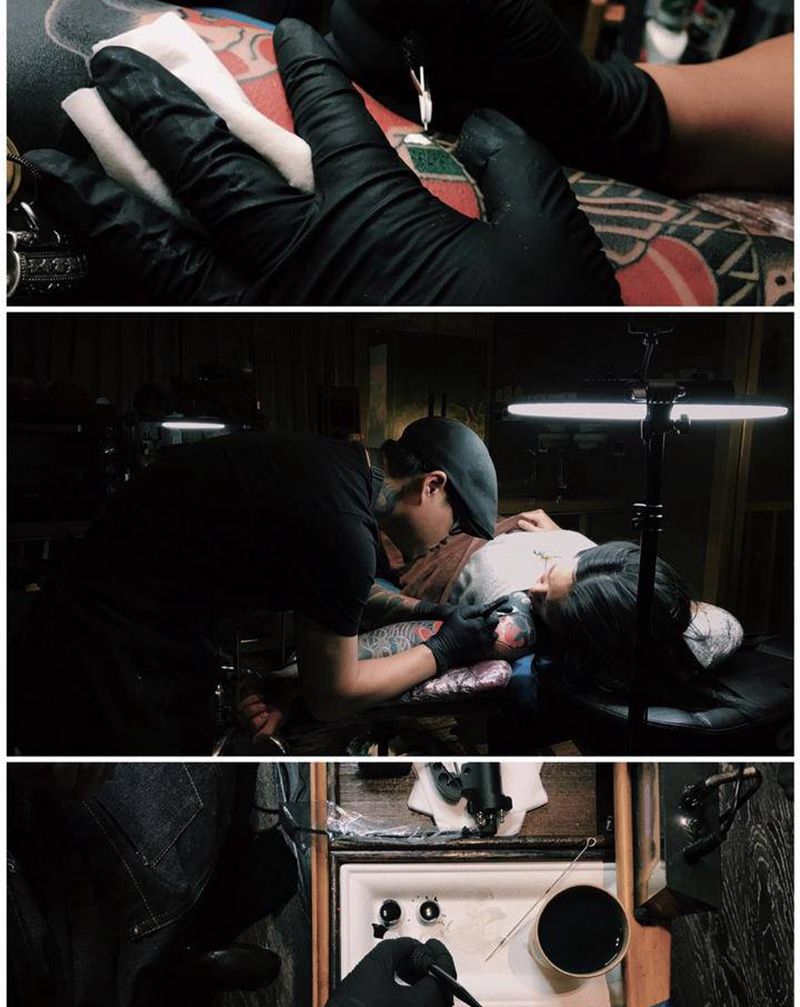 金太郎鲤退治纹身图片_手臂老传统金太郎 鲤鱼纹身图案