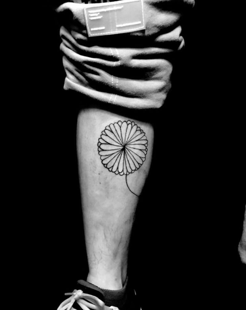 小清新纹身图片_手臂腿部纹身图案