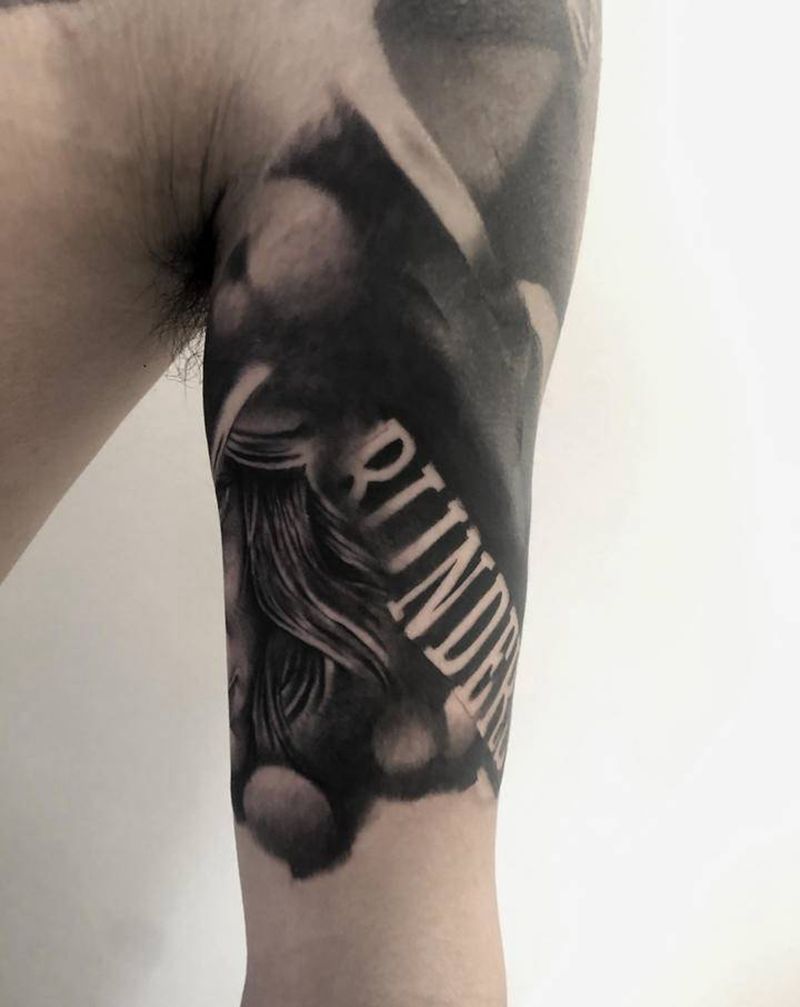 Peaky blinders纹身图片_手臂欧美写实纹身图案