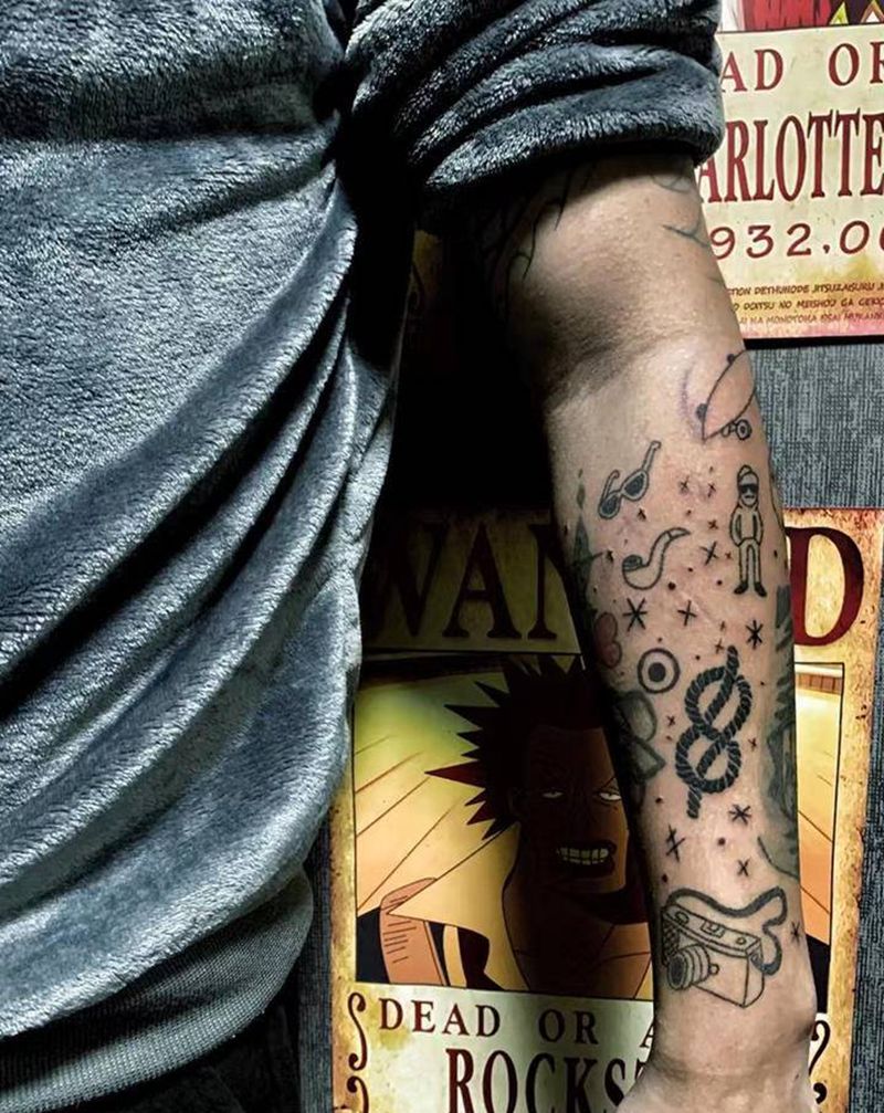 oldschool纹身图片_手臂Old School纹身图案