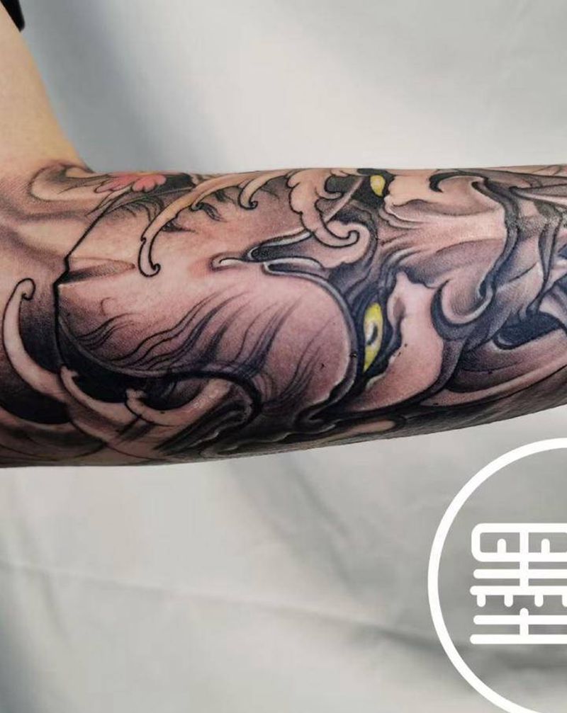 般若纹身图片_手臂纹身图案