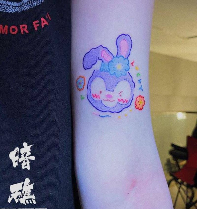 星黛露纹身图片_手臂纹身图案