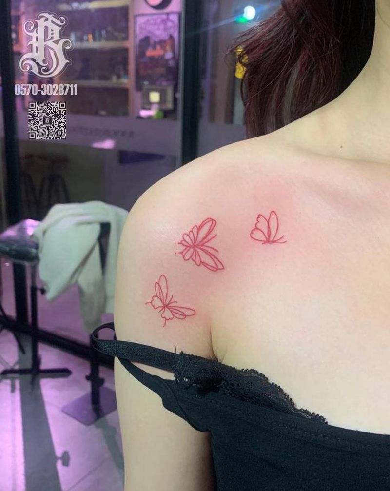 小图作品纹身图片_手臂点刺几何纹身图案