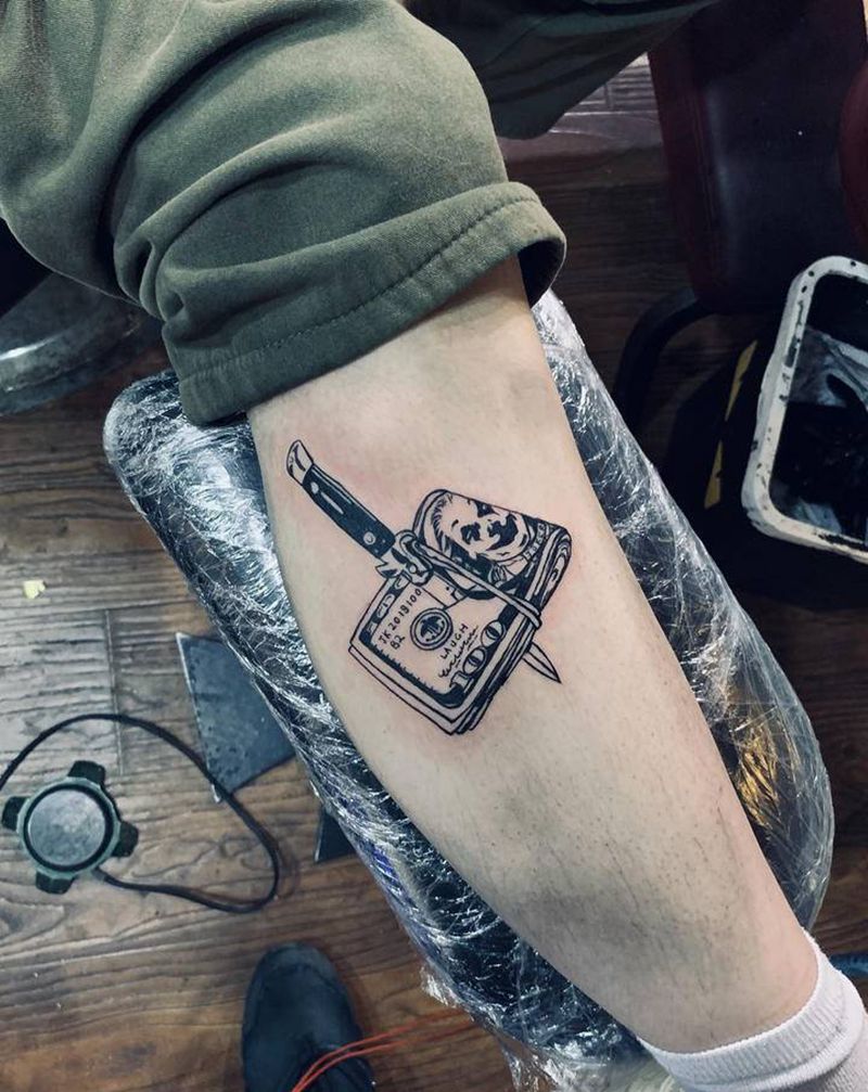 小图纹身图片_腿部纹身图案