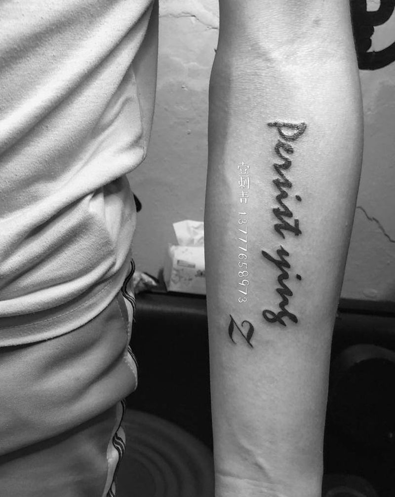 英文纹身图片_手部纹身图案