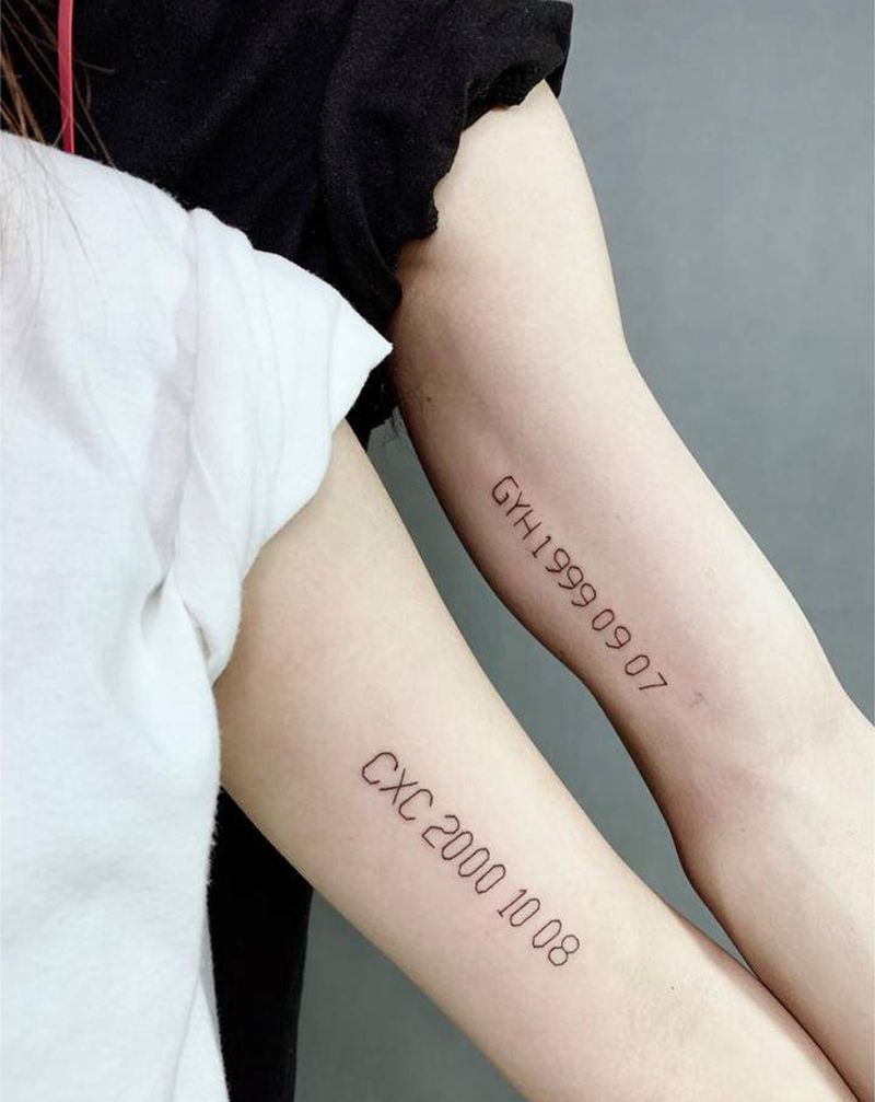 情侣纹身纹身图片_手部手臂纹身图案