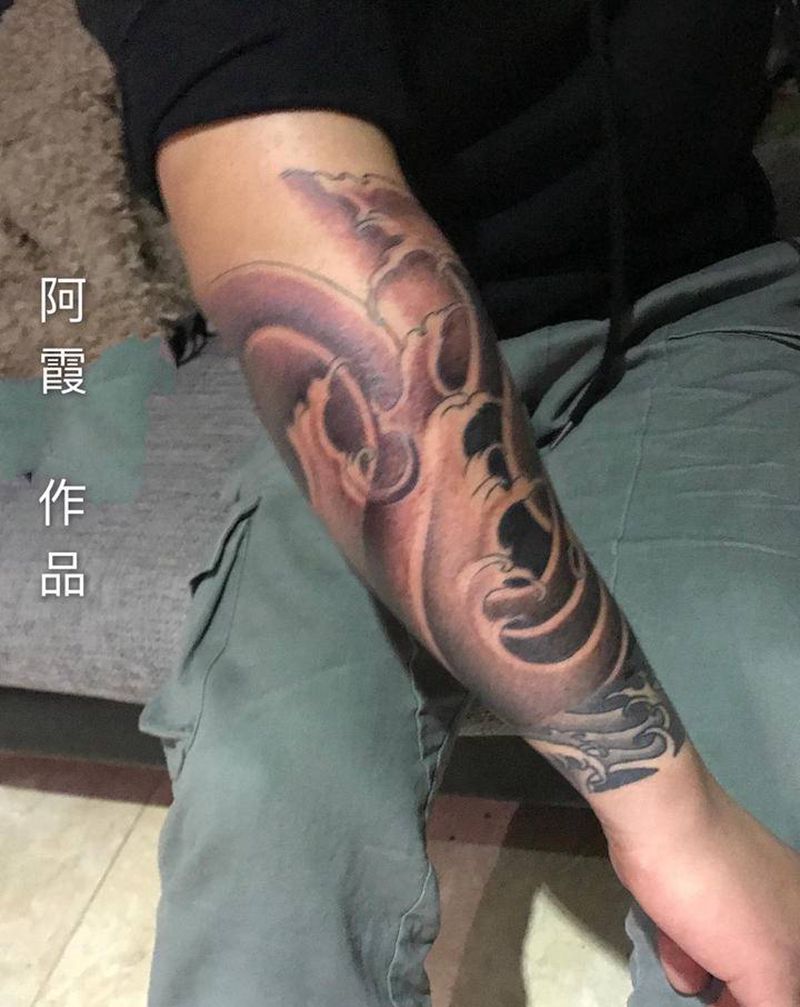 全包小臂纹身图片_手臂纹身图案