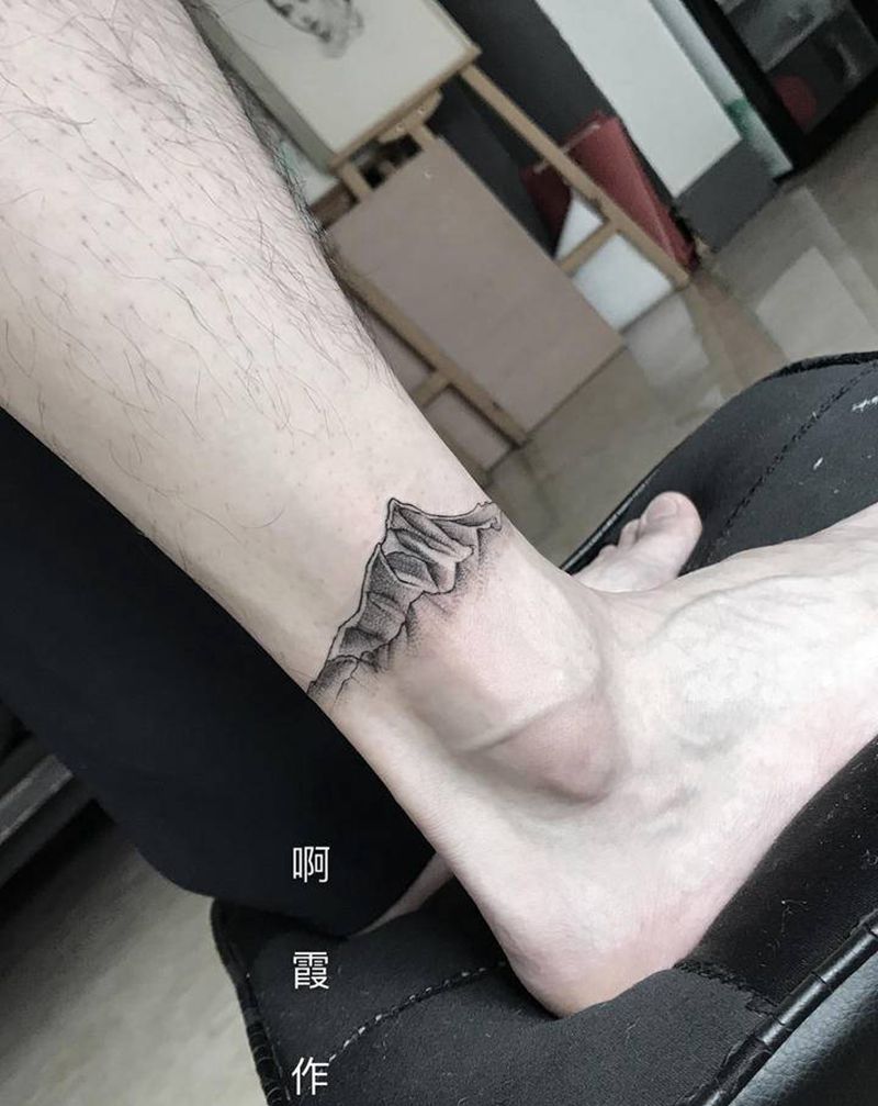 客人说是信仰纹身图片_脚部纹身图案