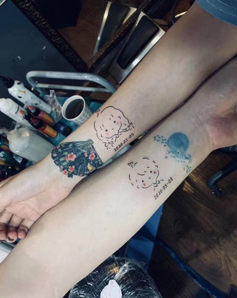 手腕非本店作品纹身图片_手臂纹身图案