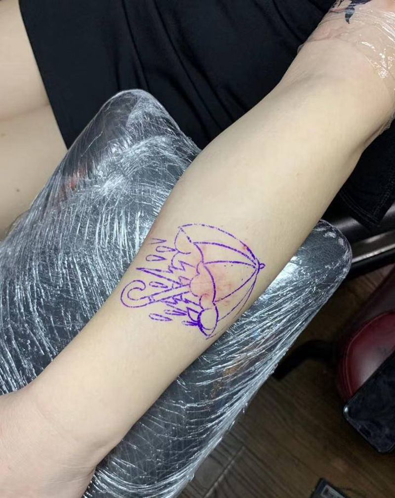 伤疤覆盖纹身图片_手臂纹身图案