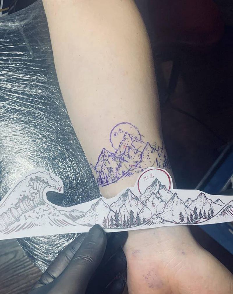 覆盖纹身图片_手部纹身图案