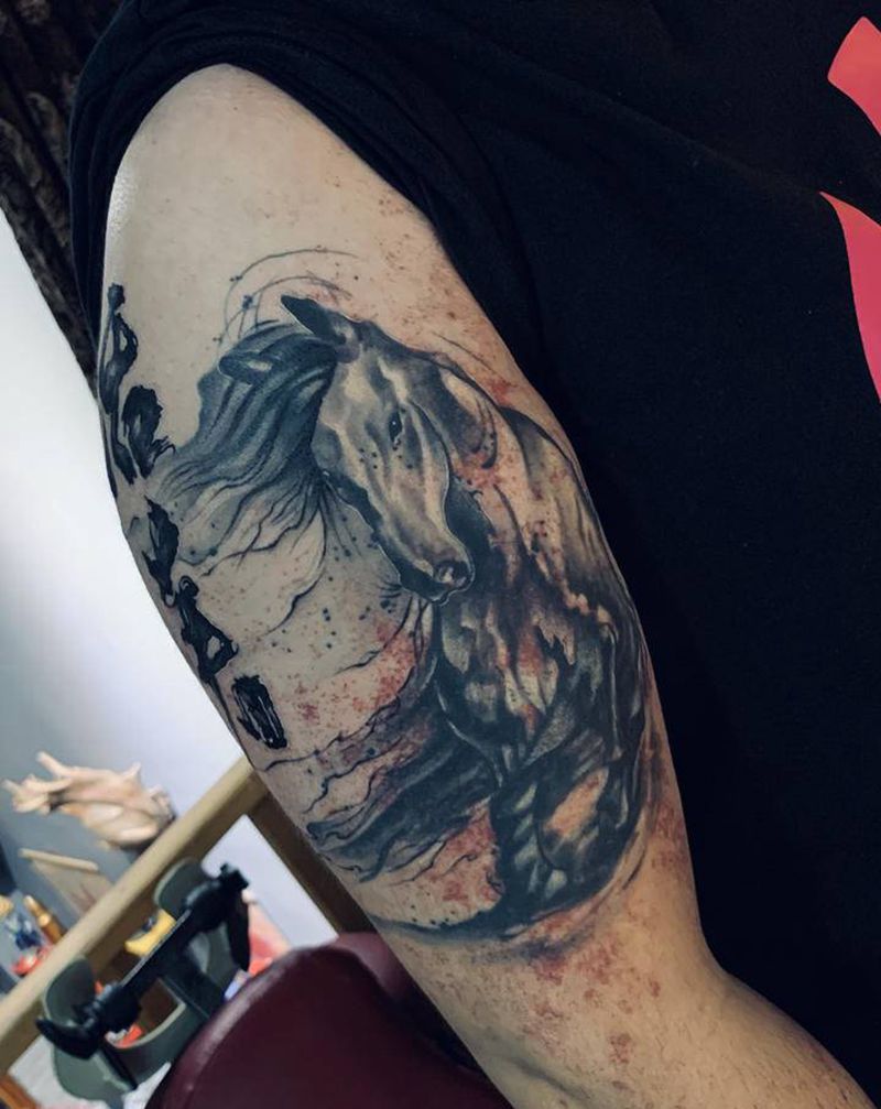 覆盖胎记纹身图片_手部纹身图案