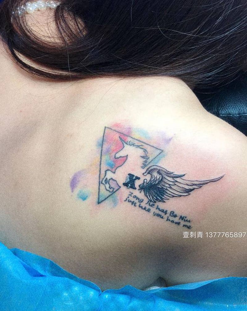 遮盖纹身图片_背部纹身图案