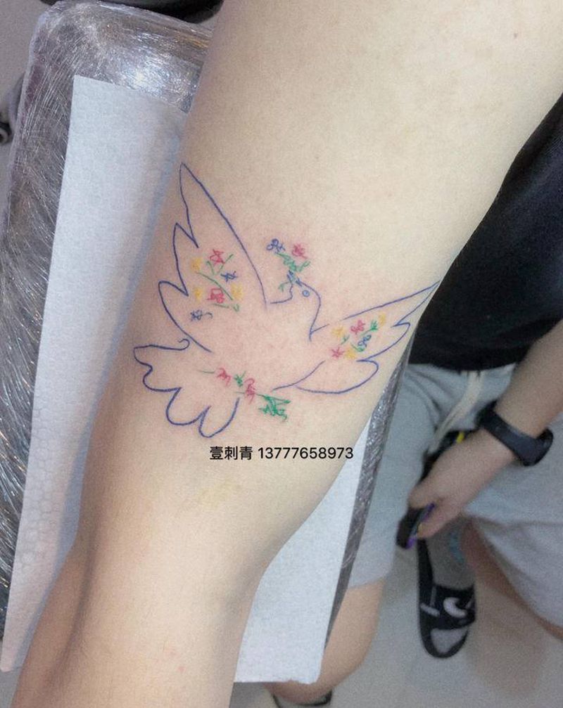 凌乱美纹身图片_手臂纹身图案