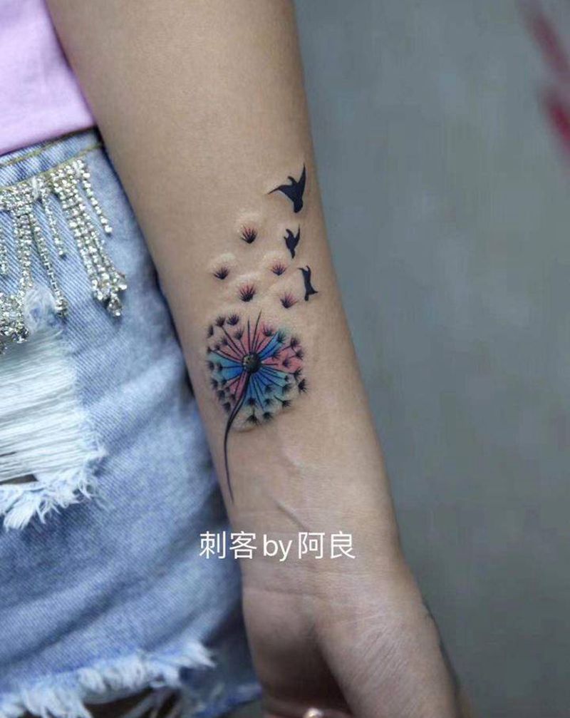 XDS纹身图片_手臂纹身图案