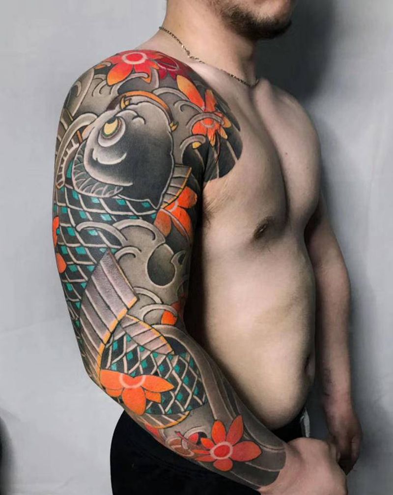 vhh纹身图片_手臂纹身图案