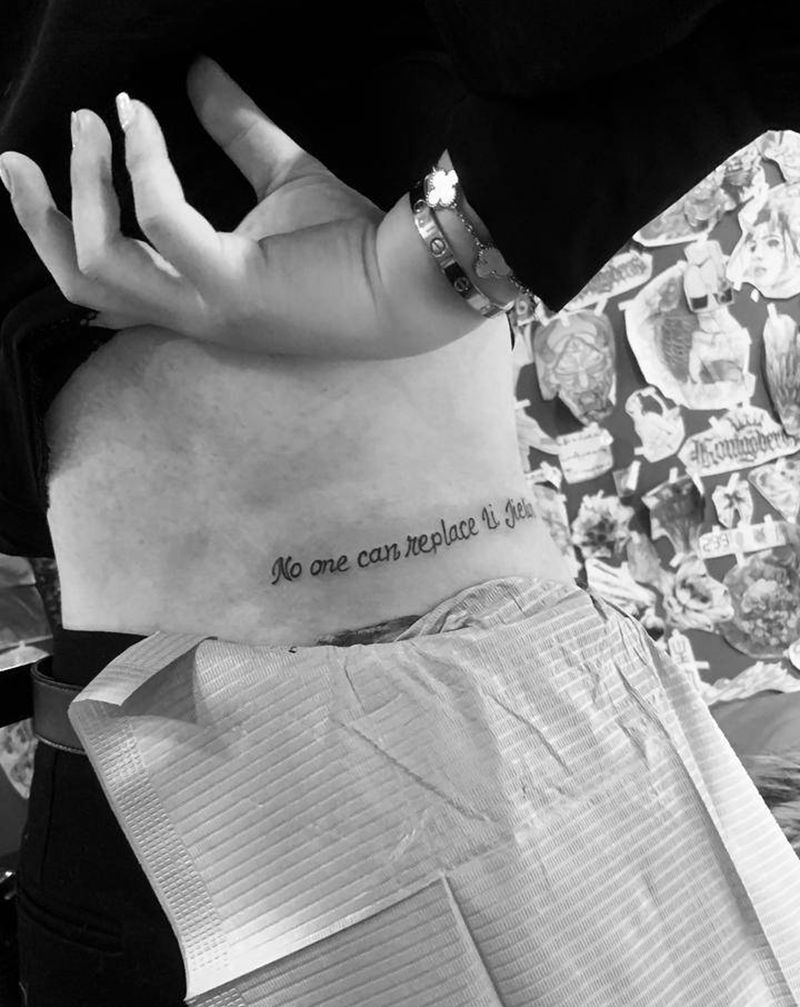 小图纹身图片_腰部纹身图案