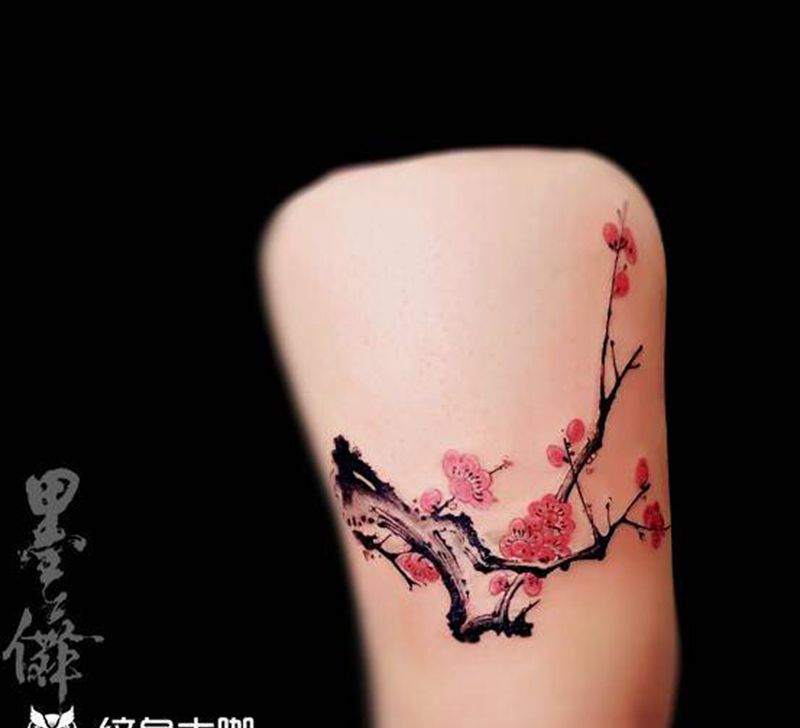 覆盖tattoo纹身图片_腿部纹身图案