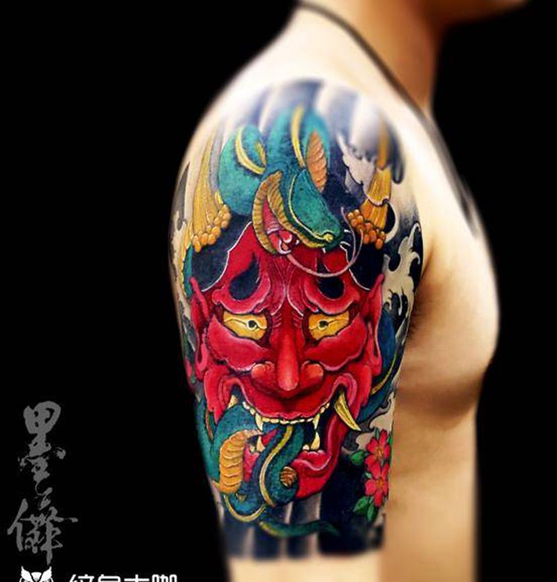 传统tattoo纹身图片_手臂纹身图案