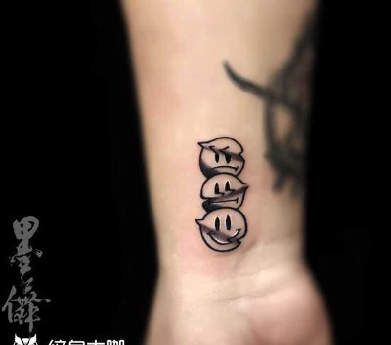 手腕tattoo纹身图片_手臂手部纹身图案