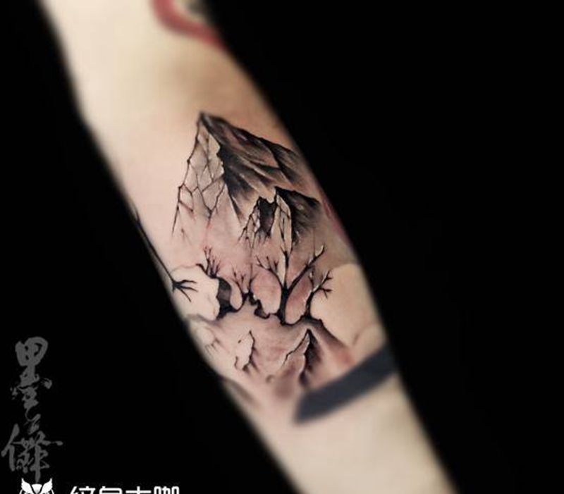 手臂tattoo纹身图片_手臂纹身图案