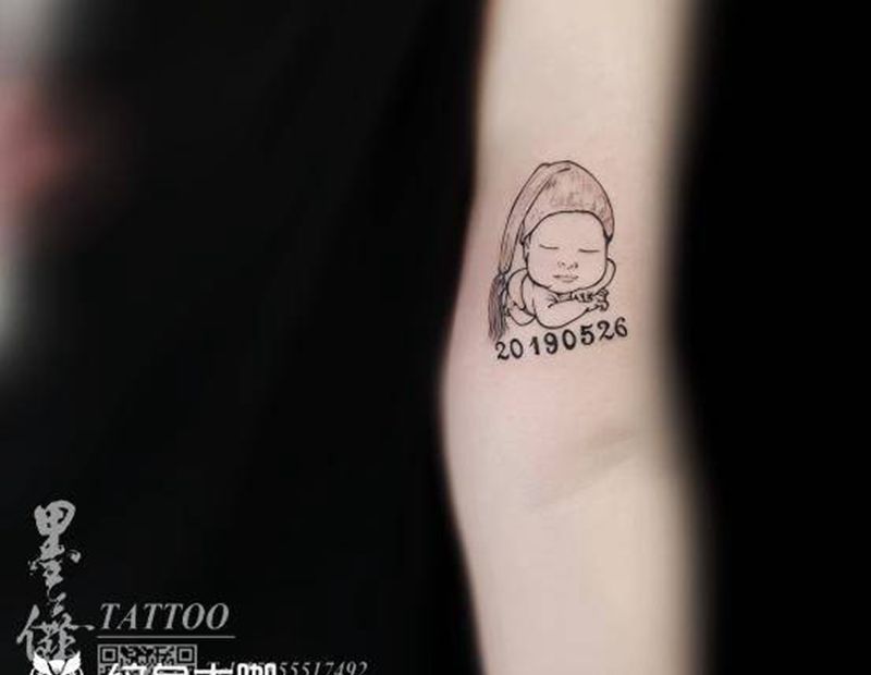简笔画Tattoo纹身图片_手臂简笔画纹身图案