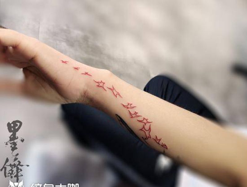 海鸥Tattoo纹身图片_手臂海鸥纹身图案