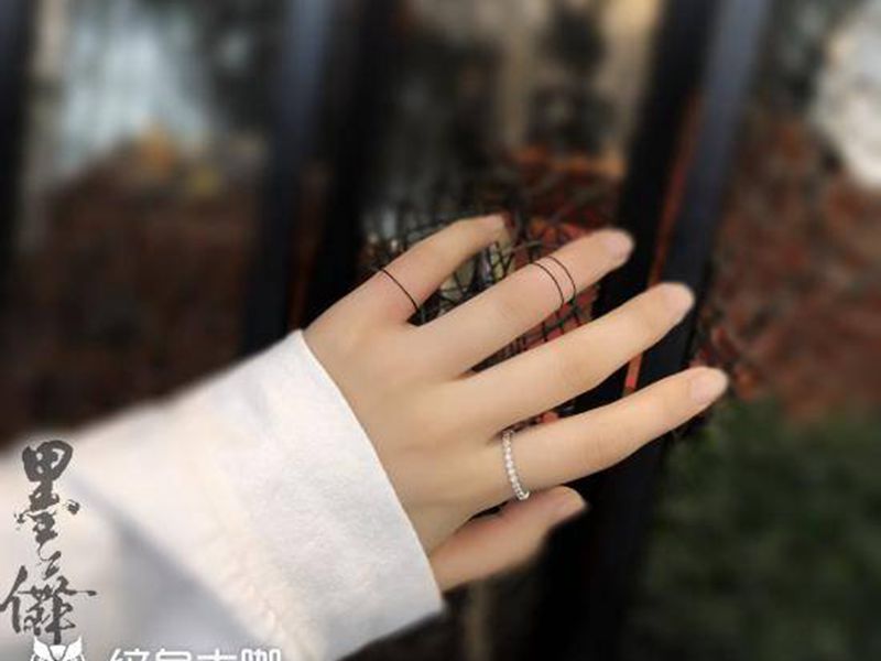 手指tattoo纹身图片_手部纹身图案