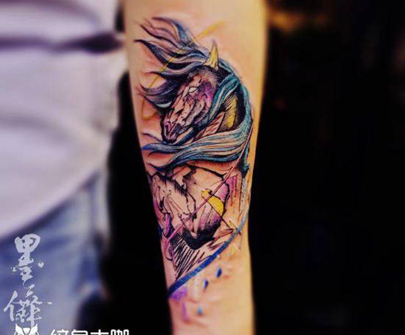 手臂tattoo纹身图片_手臂纹身图案